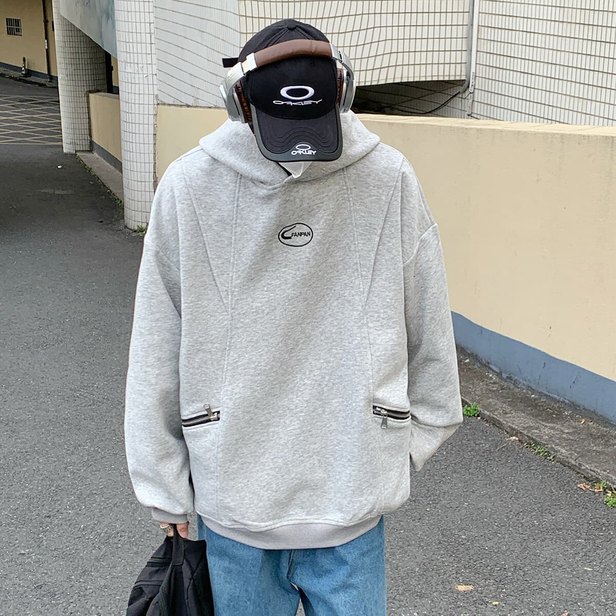 Spring and Autumn Streetwear Hoodie for Boys, Hooded Sweatshirt, Teenagers, Older Boys, 15-Year-Old Middle and High School Students, Stylish Jacket