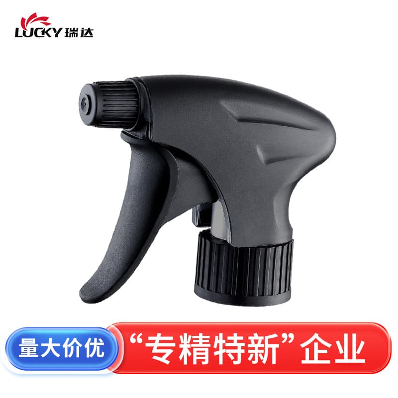 Wholesale 28-tooth black plastic spray nozzle, car detailing foam spray gun for cleaner, press-type foam sprayer
