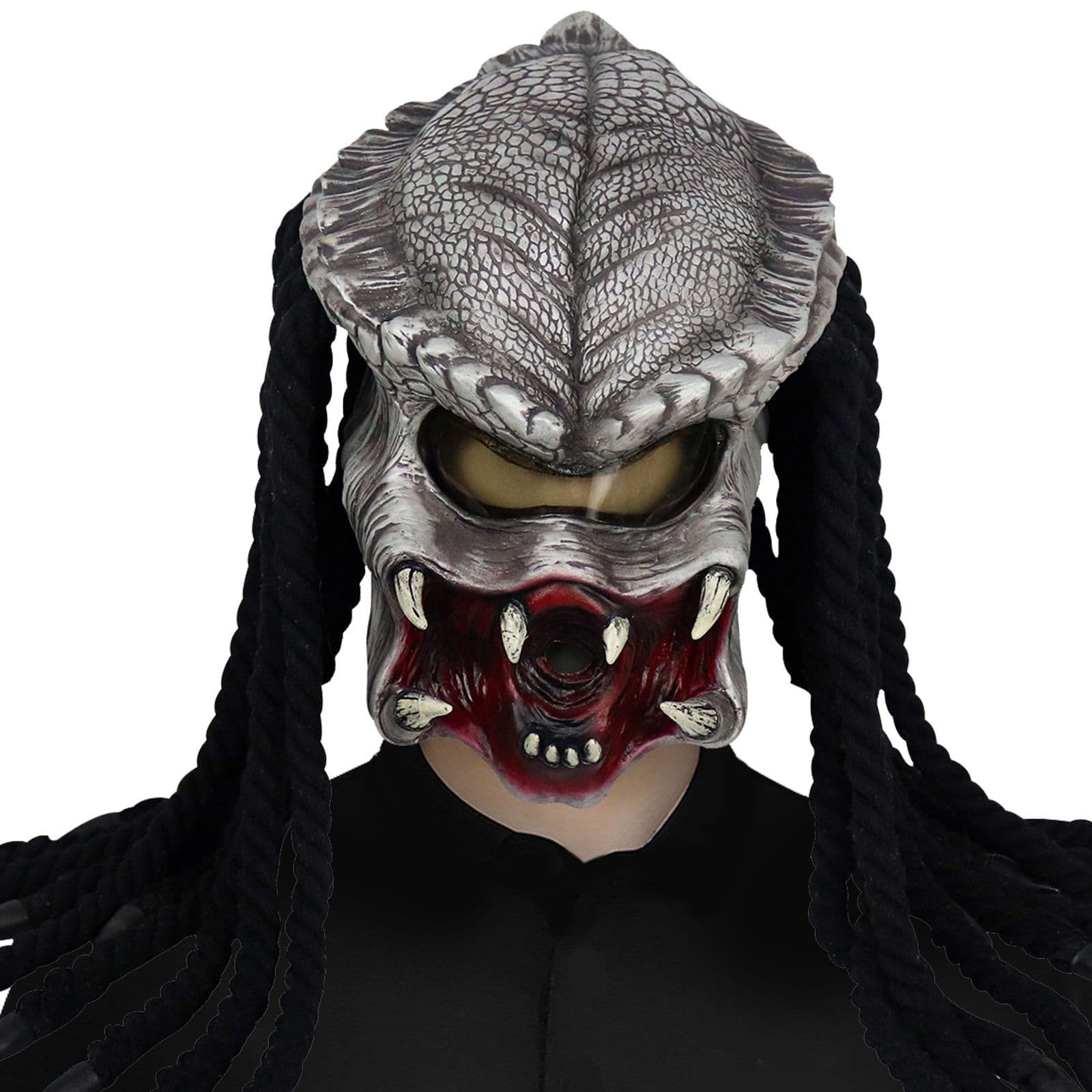 Halloween Alien vs. Predator Mask Scary Predator Helmet Party Cosplay Mask
