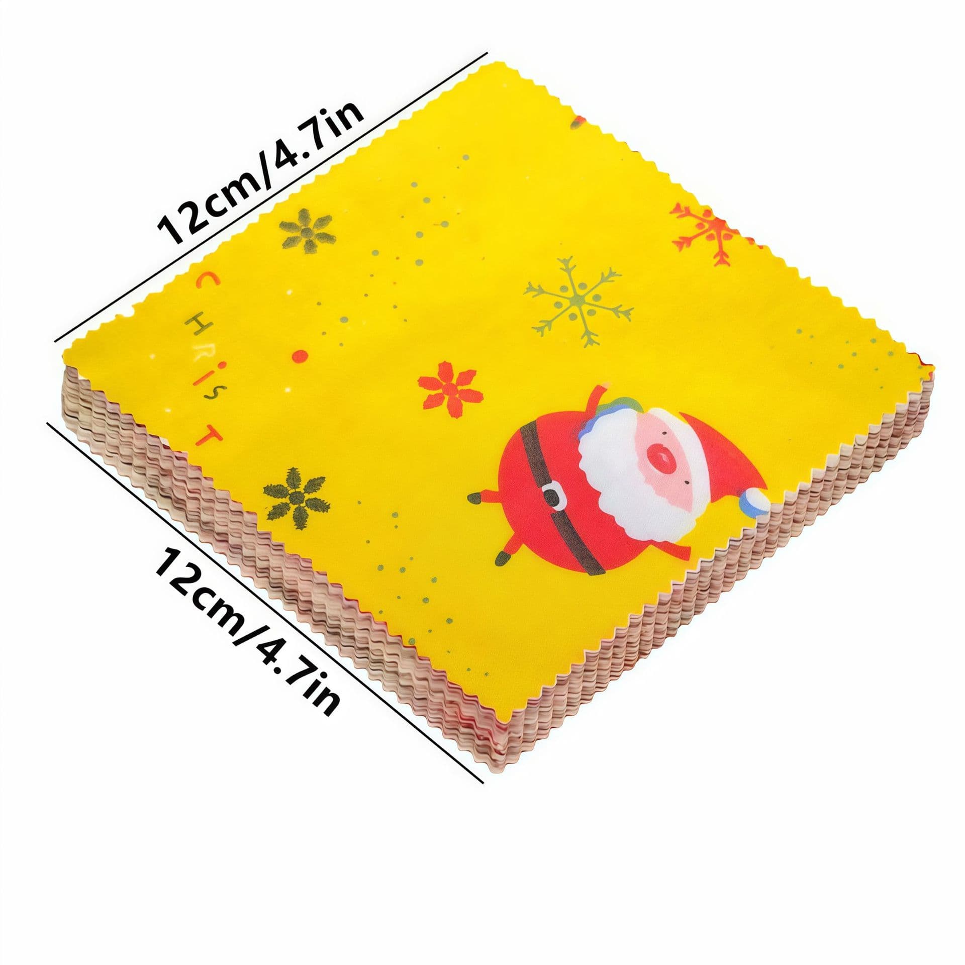 Foreign Trade New Christmas Print 35/70 Pieces Christmas Series Fabric Strips DIY Craft Strips Cross-border Supply