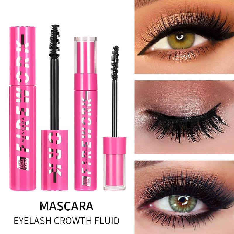Cross-border Eyelash Primer Mascara New Mascara Waterproof Non-Smudging Curling Lengthening Voluminous Wholesale for Export
