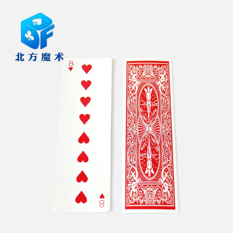 Northern Magic Extended Playing Cards Special Visual Simple Children Shocking Card Trick Props Paper Material Poker Cards