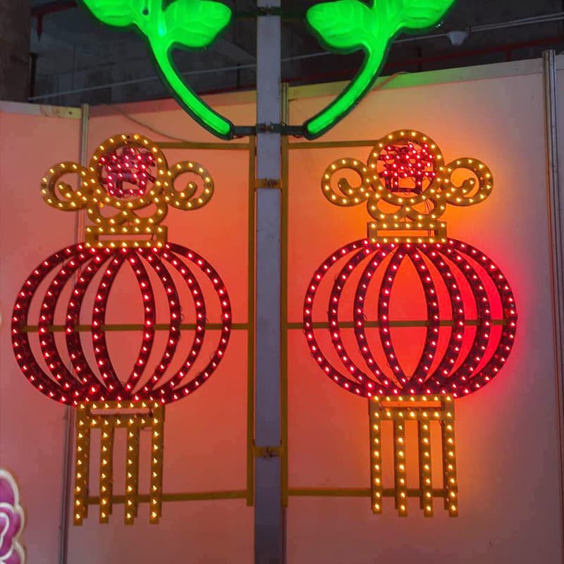 Wholesale Festival Lighting LED Dot Light Circuit Boards for Scenic Parks, Streets, and Outdoor Decorative Aluminum Shape Lights