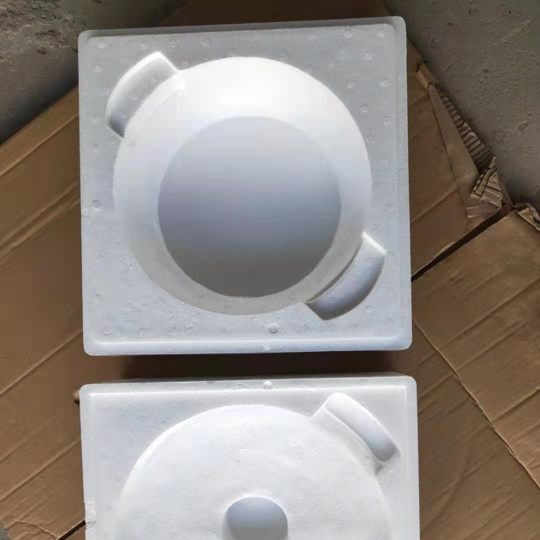 Large pot dish foam insulated box pressure-resistant shockproof large pot dish EPS molded foam box large pot dish inner tray injection foam