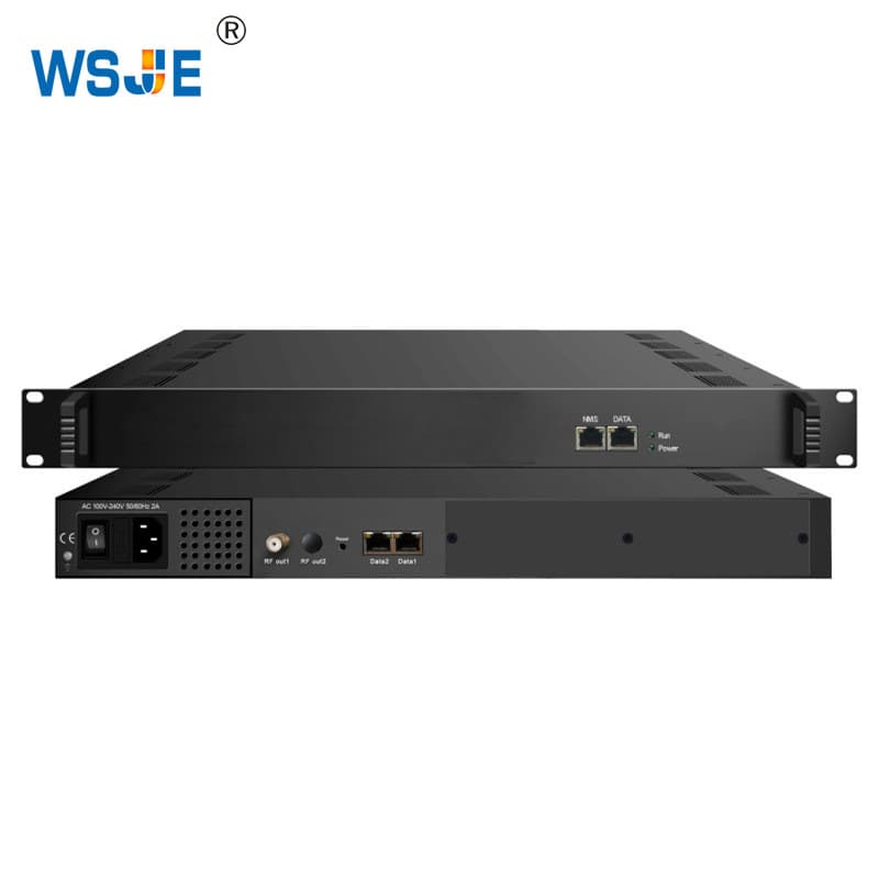16-Channel IPQAM Modulator Cable TV Headend Equipment IP to ISDB-T
