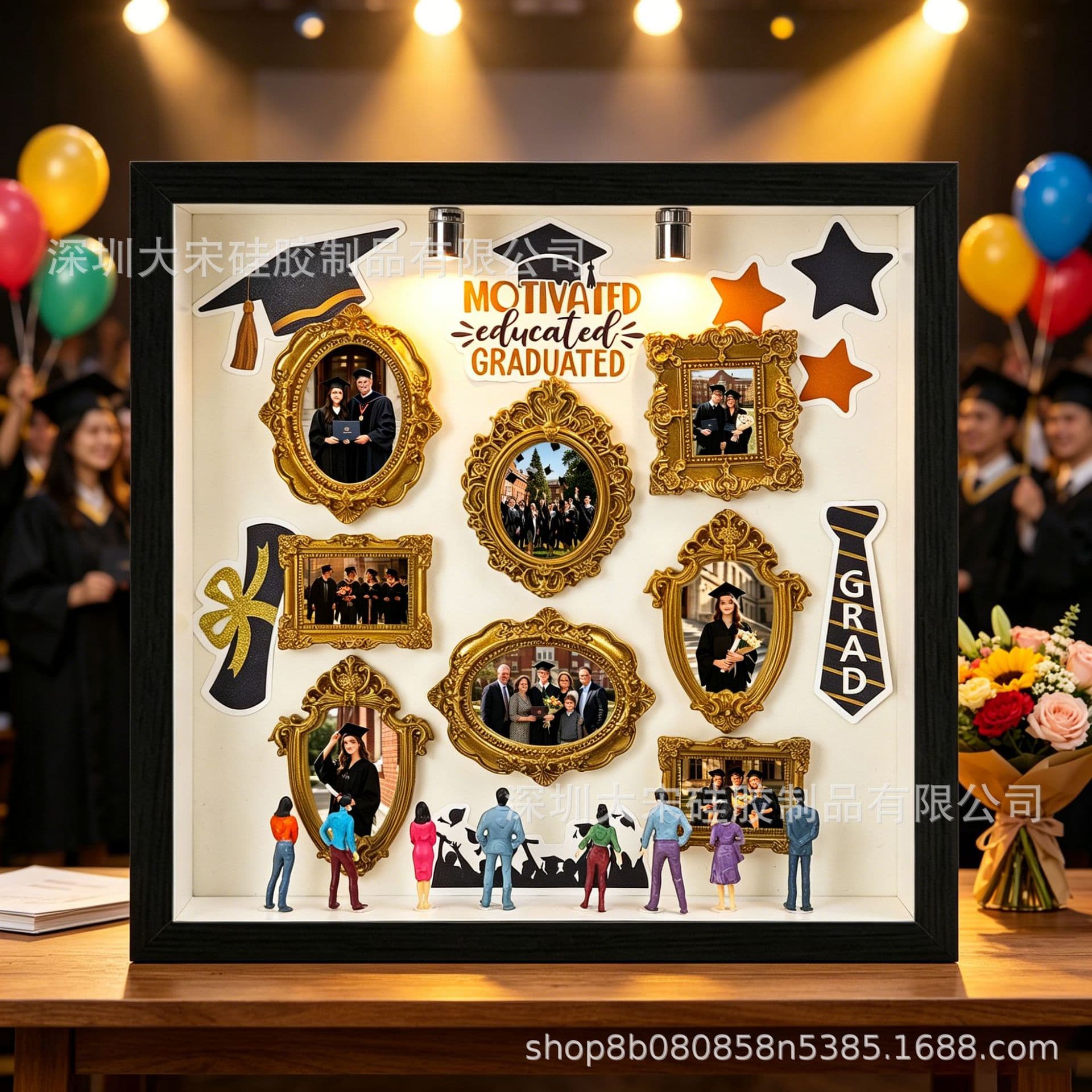 Cross-border DIY Museum Graduation Photo Frame DIY Mini Museum Graduation Photo Frame