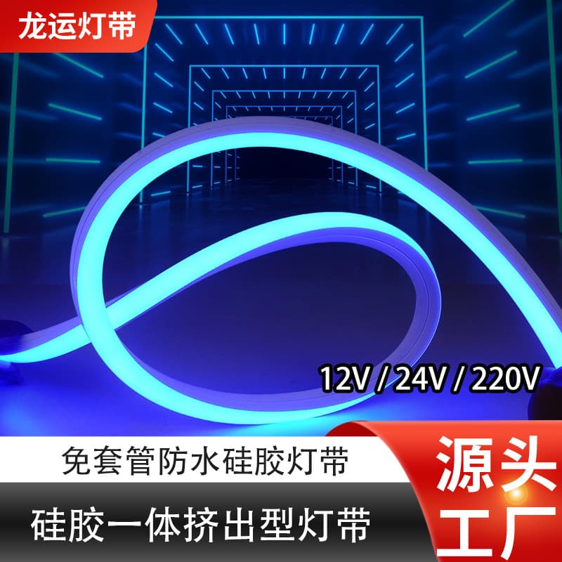 Longyun LED Strip Lights Waterproof Silicone Light Strip Linear Light 24V Low Voltage Integrated Linear Light