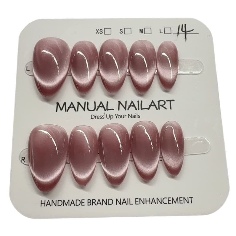Cross-border handmade wearable nail tips gel nail art finished product wholesale high-end sparkling crystal cat eye removable