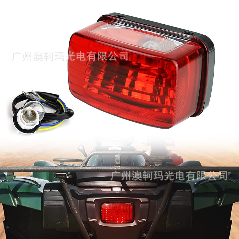 ATV Tail Light for Yamaha Motorcycle ATV 5KM-84710-01-00 with Bulb