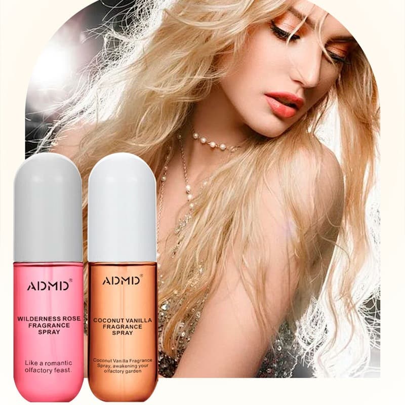 Rose Coconut Fragrance Mist for Export, Deodorizing Fabric Spray for Clothes, Factory Direct