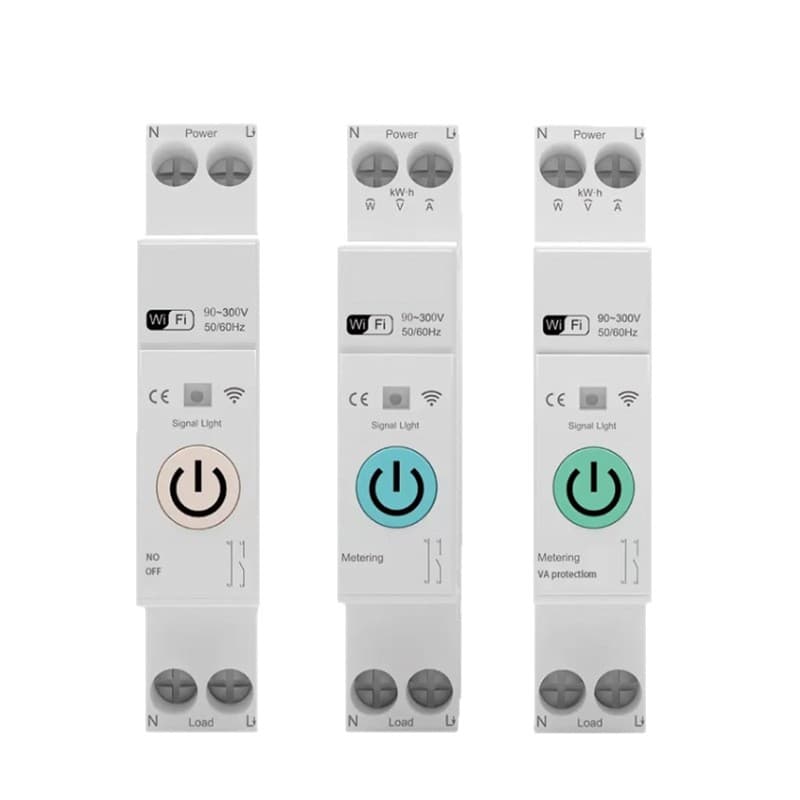 Tuya Smart Switch WIFI Smart Circuit Breaker Remote Control Voice Control On-Off Device
