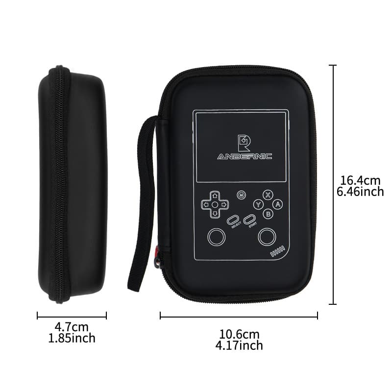 Cross-border RG 35XX Pro Open Source Handheld Console Storage Bag Vertical Version PSP Arcade RG35XXPRO Bag Anbernic