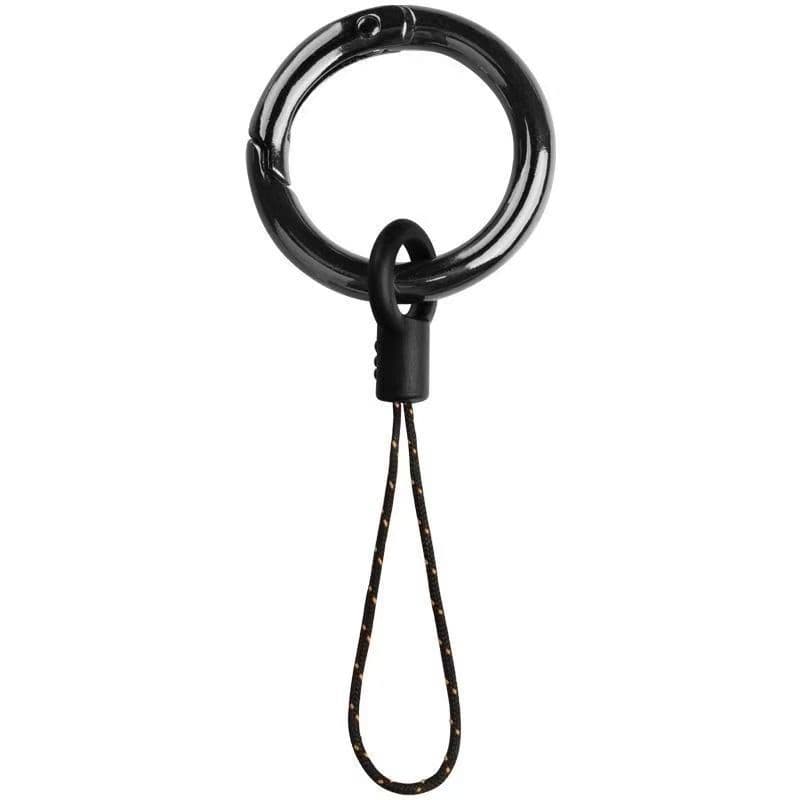 Zinc Alloy Phone Case Ring Lanyard Keychain Short Phone Chain with Quick-Release Buckle U-Shaped Accessory Pendant Anti-Loss
