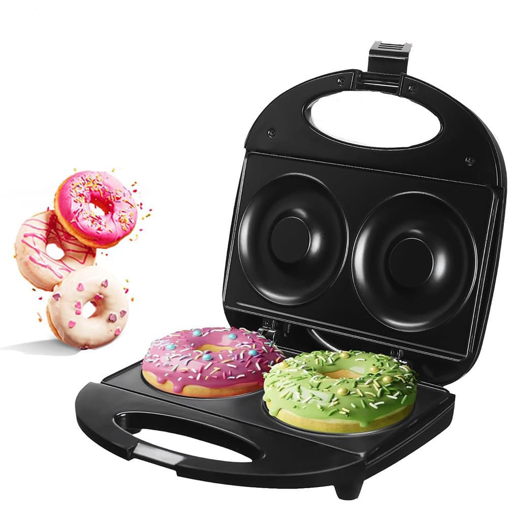 Cross-border Donut Maker 10cm Large Donut Machine Breakfast Maker, Internet-famous Mini Cake Round Pie Machine