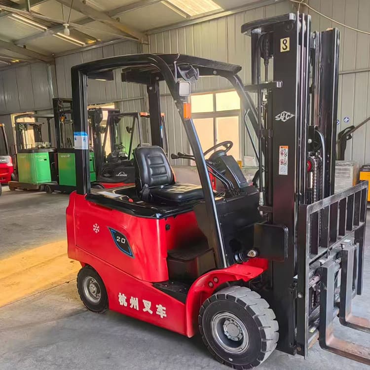 Electric forklift 2-ton, 2.5-ton, 3-ton new energy battery forklift, four-wheel lifting loading/unloading stacking forklift