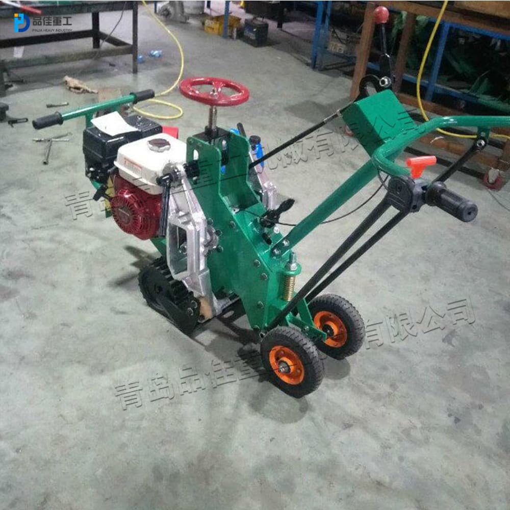 Small Gasoline-powered Sod Lifter, Garden Lawn Maintenance Equipment, Handle-type Four-wheel Drive Sod Transplanter