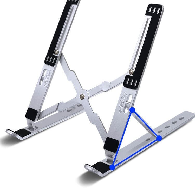 08 Series Aluminum Alloy Laptop Stand with Anti-Slip Design for Tablets and Displays