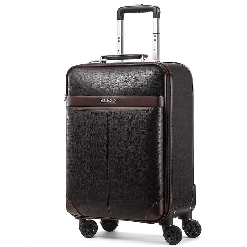 Luggage suitcase 18-inch universal wheel trolley case large business men's travel boarding case TSA lock portable suitcase