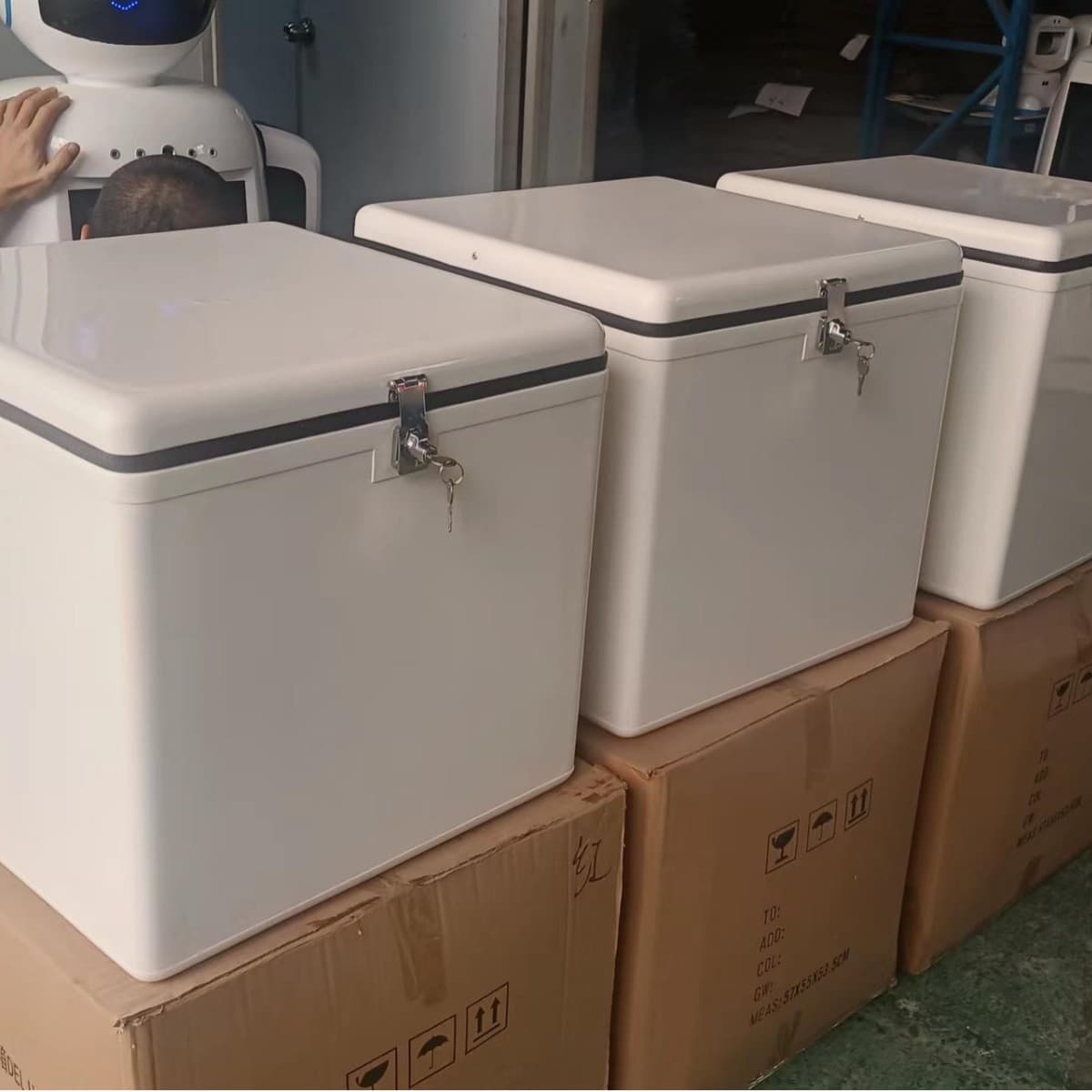 Jiangzhi high-strength motorcycle trunk take-out delivery box domestic agent franchise