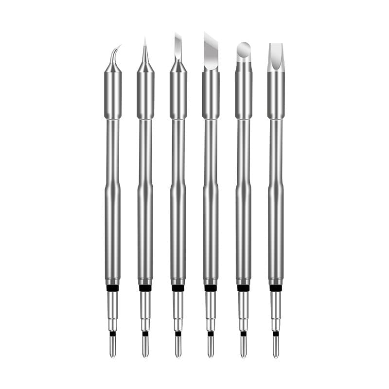 C245 Soldering Tips Universal for JBC Station T245 Handles, Pointed, Flat, Knife Integrated Heating Core Tips