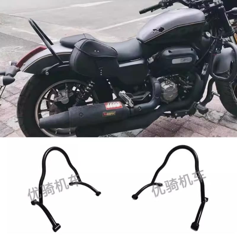 Compatible with QJMOTOR Qianjiang Flash 300 Rear Backrest QJ300-12R Modification Rear Handrail Rear Sharp Bow Modification Accessories