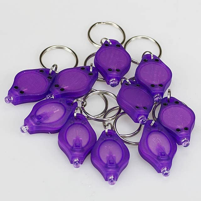 Antigen Test Kit Detection Light 365nm Purple Light Finger Light Keychain Fluorescent Reagent UV Nucleic Acid Test Strip