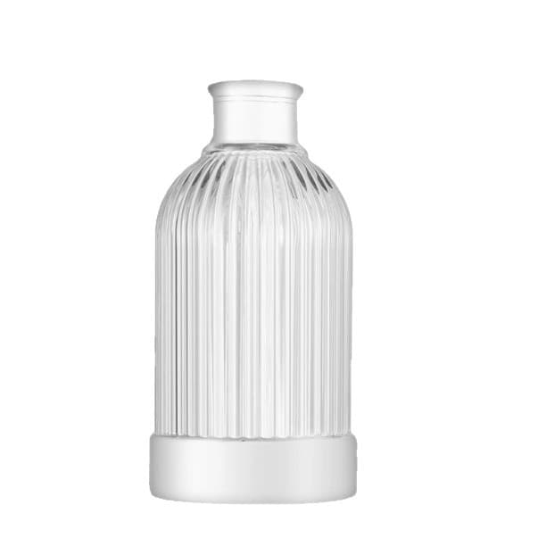 Cross-border Roman Striped Aromatherapy Bottle, Transparent Empty Bottle, Hotel Empty Bottle, Reed Diffuser Refill Bottle
