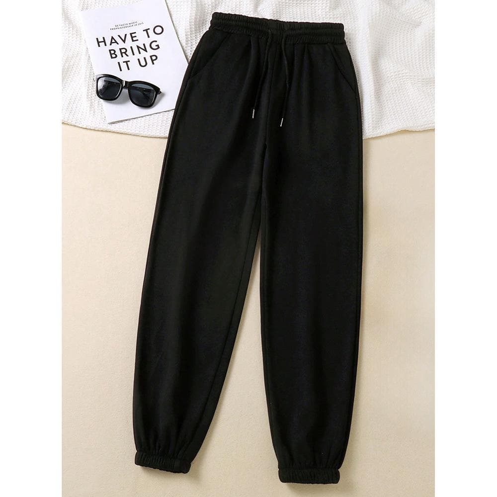 Cross-Border Foreign Trade Fashion Trendy Brand Casual Pants for Women 2025 New Style Loose Jogger Sweatpants Versatile Long Pants Wholesale in Stock