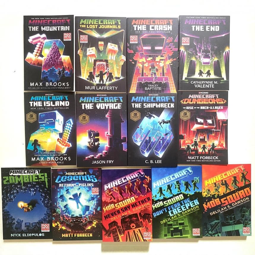 Minecraft The Island Crash Adventure Story 13 Books