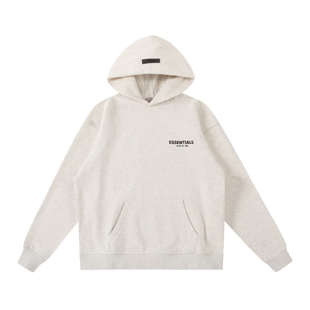 Export 25SS Export ESSENTIALS European and American trendy brand flocked FOG sub-line fashion hoodie for young men and women