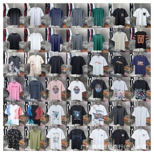 Cross-border correct high version. LV short sleeve. 26SS spring/summer new classic monogram letter unisex T-shirt