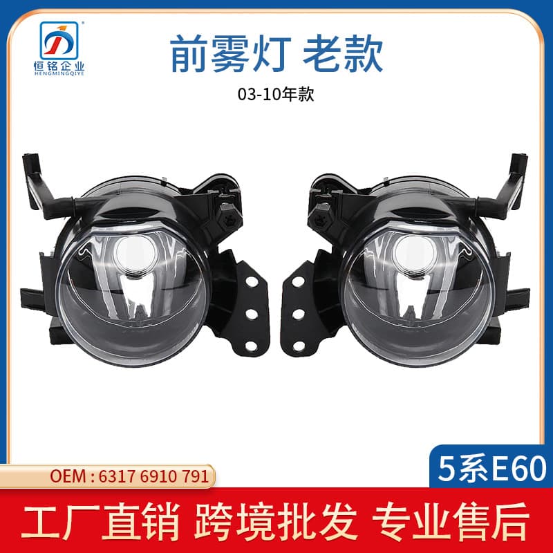 Fits BMW 5 Series E60 Front Bumper Fog Light Old Model 63176910791 63176910792