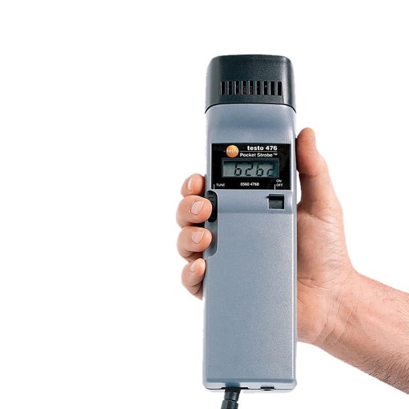 Stroboscope German TESTO 476 Flash Tachometer Stroboscopic Speed Meter Portable Stroboscope