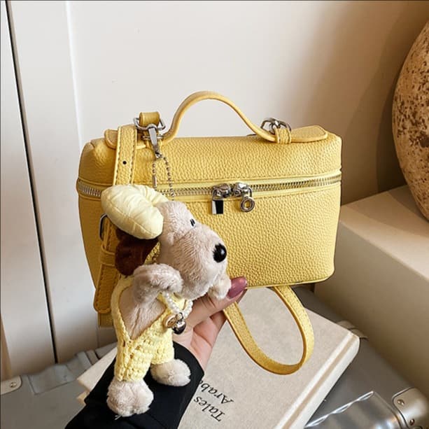 Cross-border lychee pattern fashion handbag for women 2025 new fashion versatile shoulder bag trendy casual crossbody bag