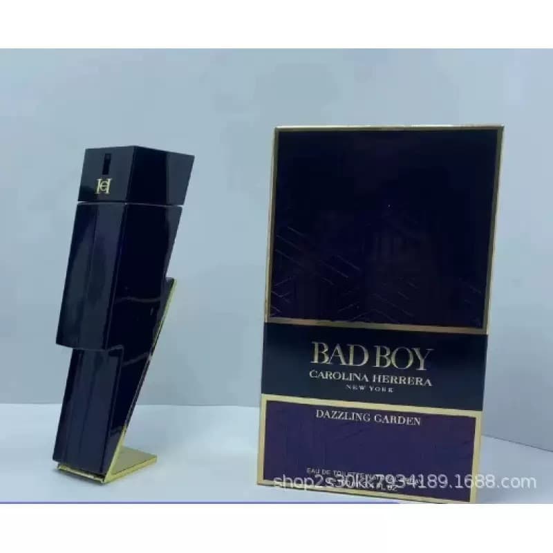 Cross-border Trade Perfume Essence Electric Edition Lin Men's Intense Fragrance Black Bad Boy Wholesale 100ml Perfume
