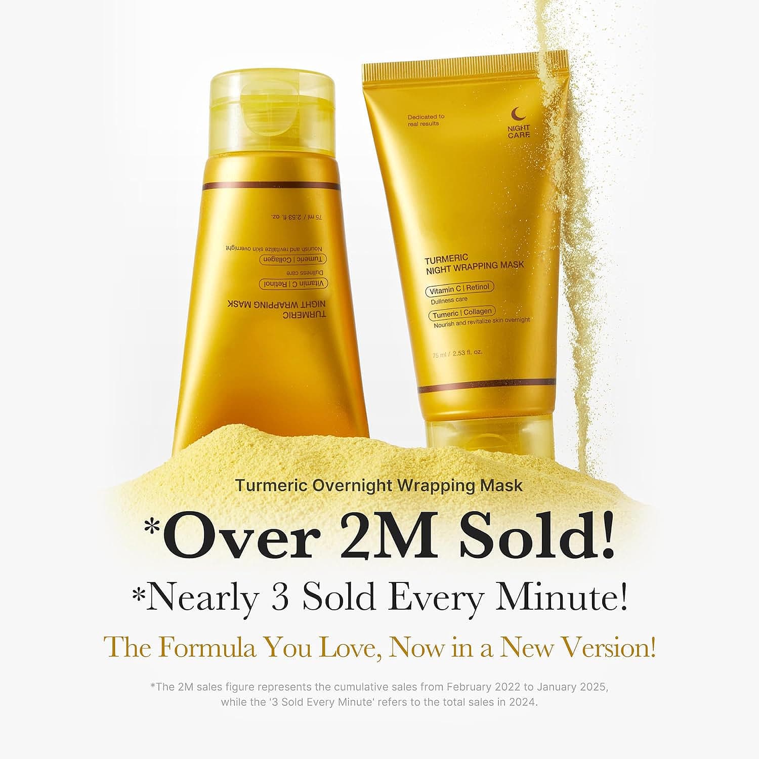 Cross-border Hot Selling Turmeric Collagen Peel Off Mask