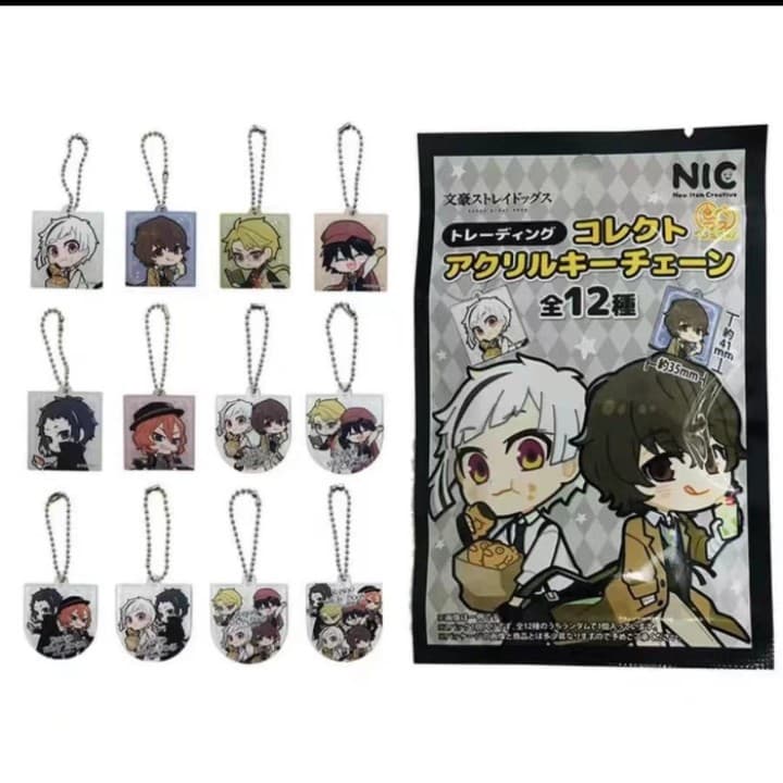 TJ Country Presents Hidani Bungo Stray Dogs, Spell Return, Blue Prison, Jiikawa Pendant Blind Box Animation