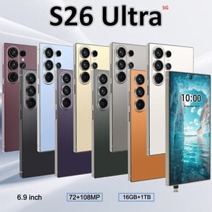 Cugo Hot Selling Cross-Border Phone S26 Ultra Built-in Stylus 4G Octa-Core 4+64 7.3" Cross-Border Smartphone