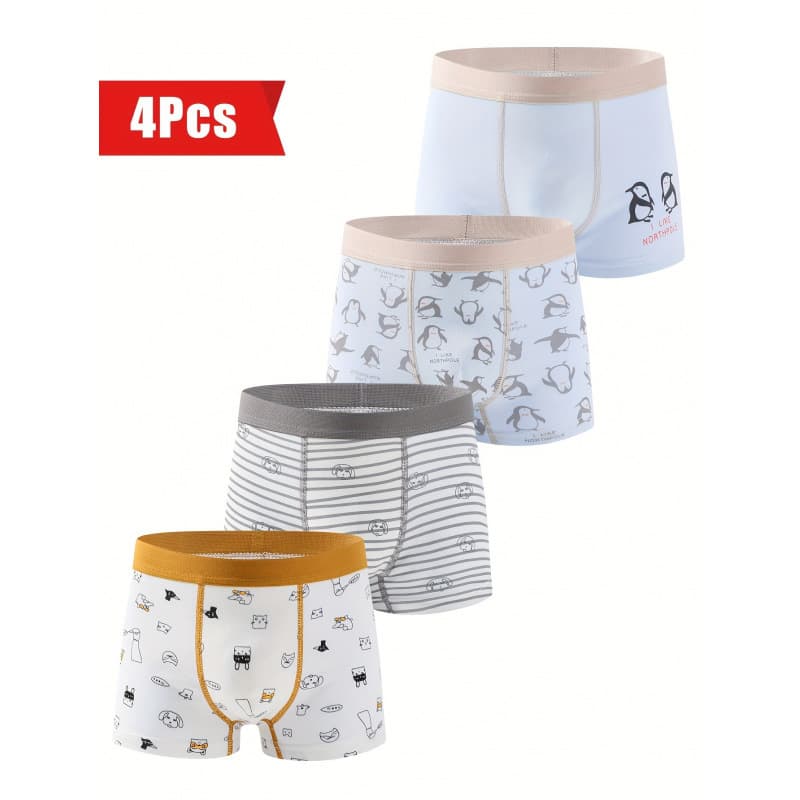 Z 68872 Boys' A-Class Cotton Boxers AliExpress Bestseller