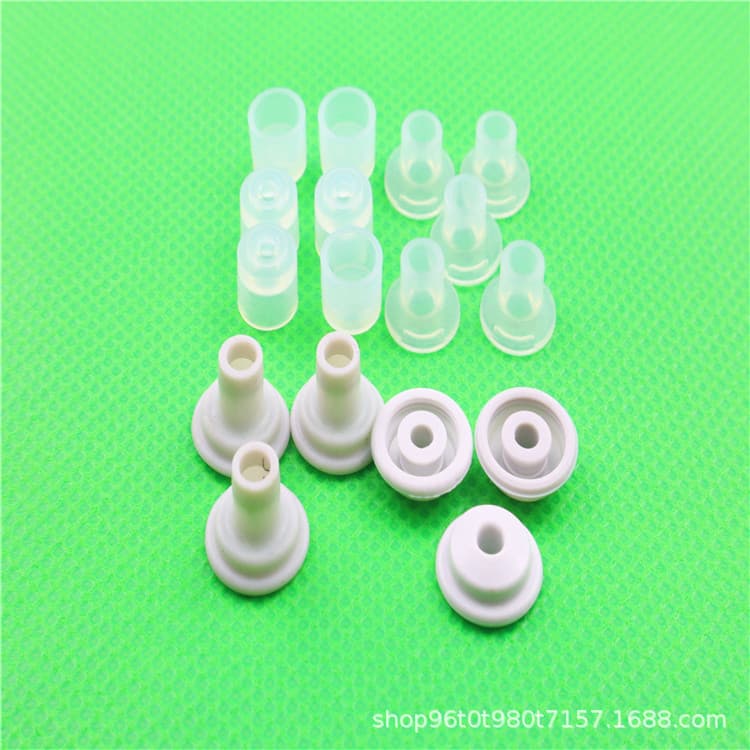 Small Beauty Device Motor Silicone Bushings, Electric Toothbrush Handle Silicone Waterproof Covers, Custom-Shaped Parts Production