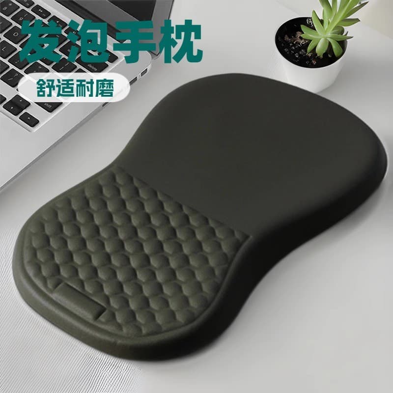 Amazon Hot Selling Wrist Rest Mouse Pad Foam Ergonomic Wrist Support 3D Massage Anti-Slip Extra Large Wrist Pad