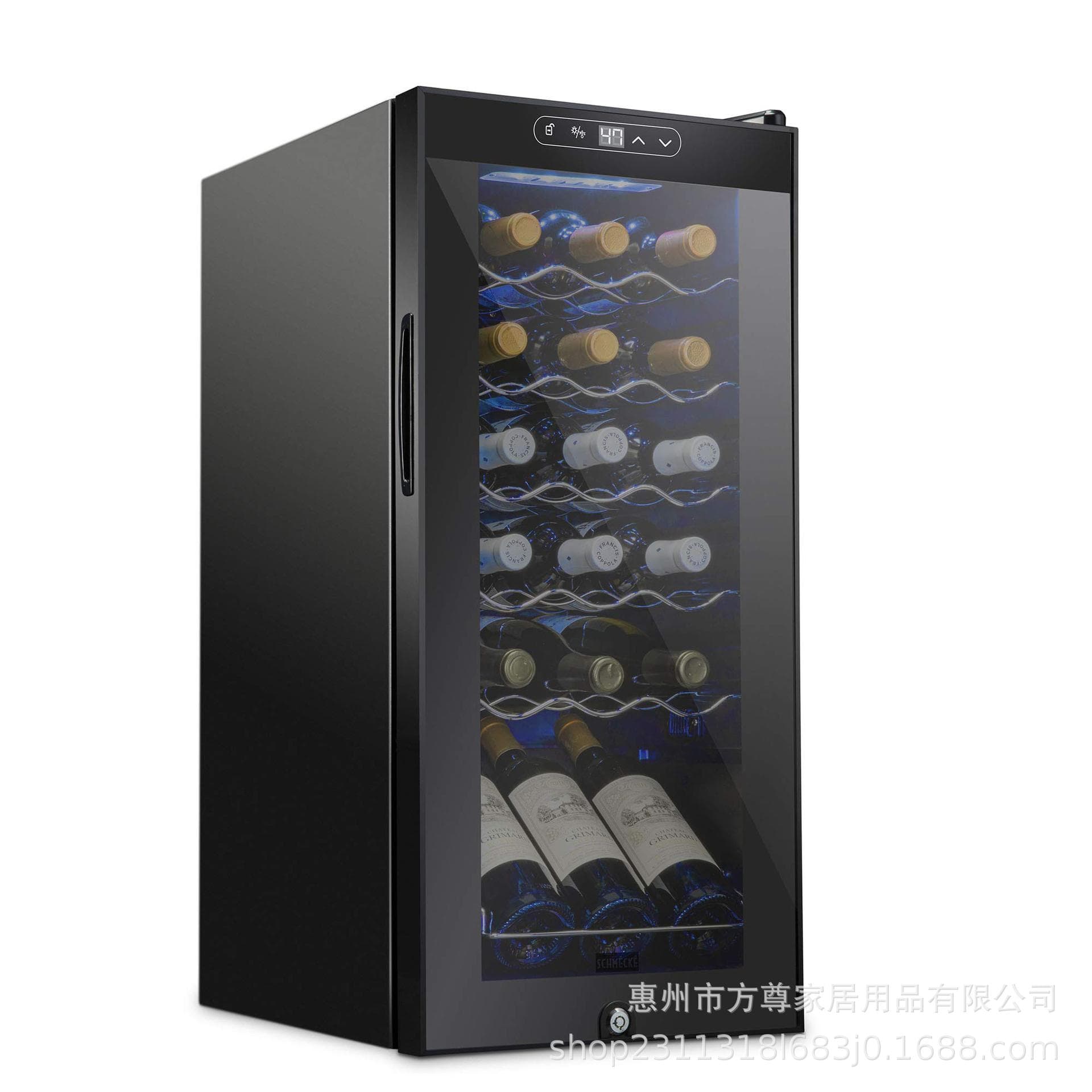 Source Factory Wine Cabinet, Smart Constant Temperature Bar for Home Use, Tea and Beverage Cooling, Wine and Red Wine Refrigerator, Customizable