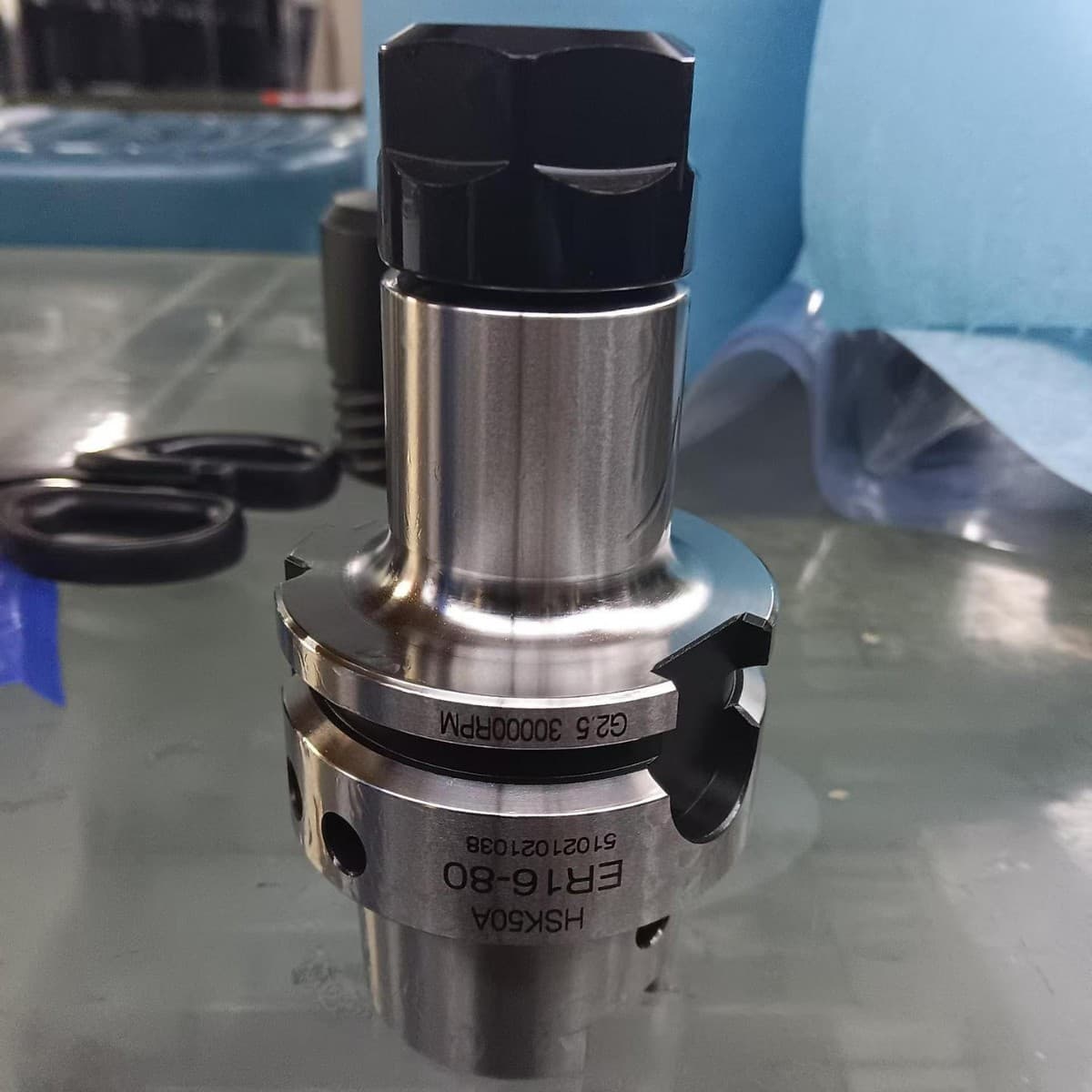 Engraving Machine Tool Holder HSK50A Machining Center HSK40A HSK32A-GER1620 Wind-Resistant High-Speed Engraving Machine