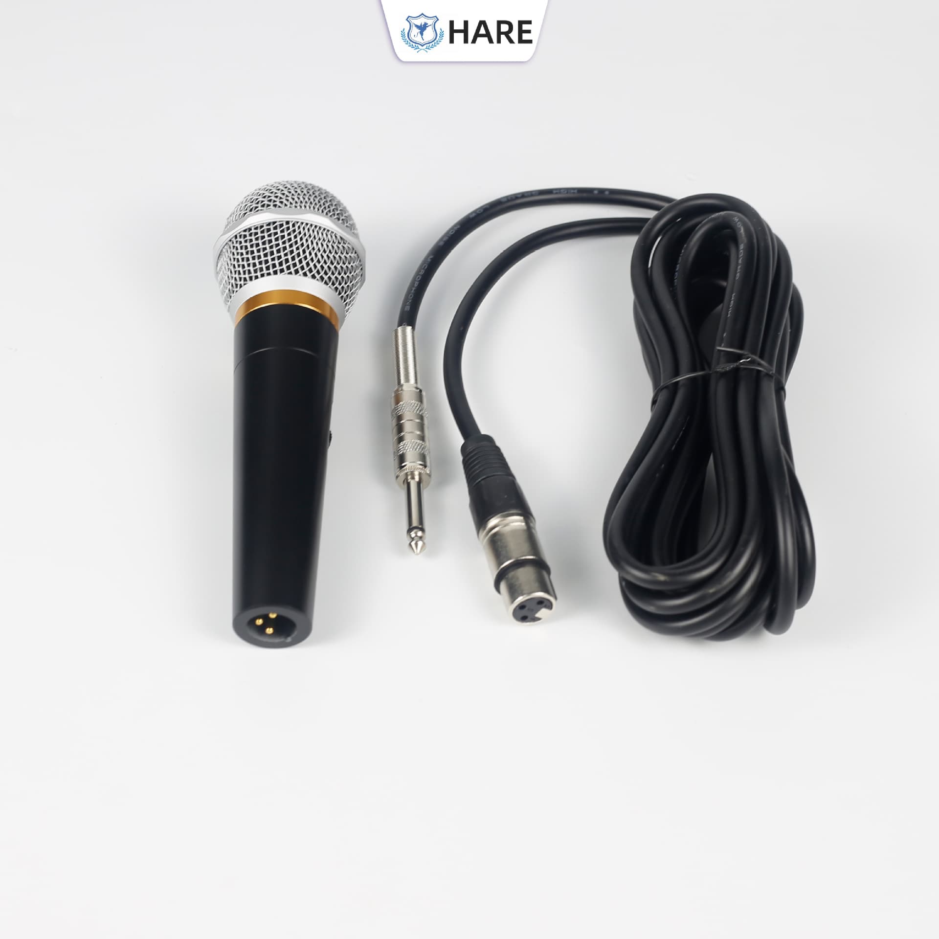 Wired Microphone Dynamic Sound Card Live Streaming Equipment Home Computer KTV Stage Audio Amplifier Handheld Mic
