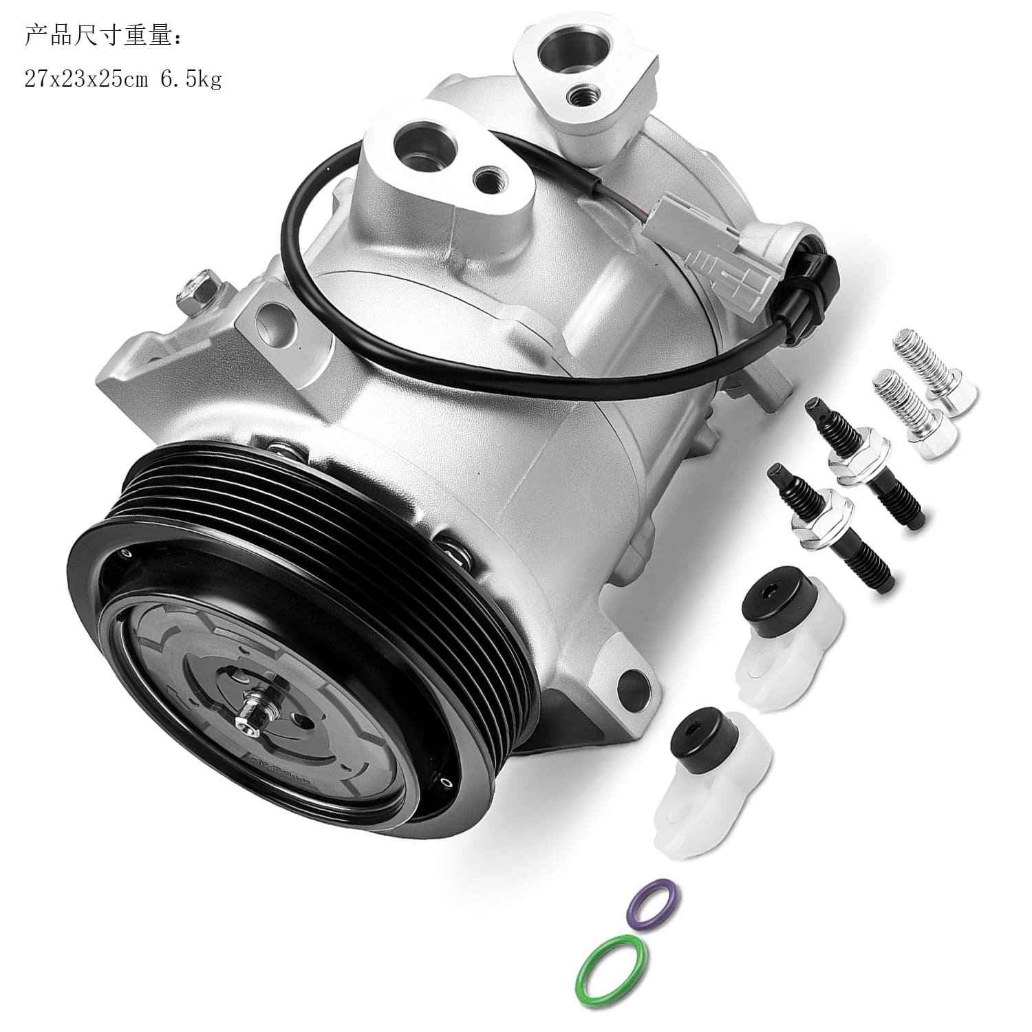 AC Compressor 30011C 157388 Compatible with Jeep Compass Patriot 2009-2017