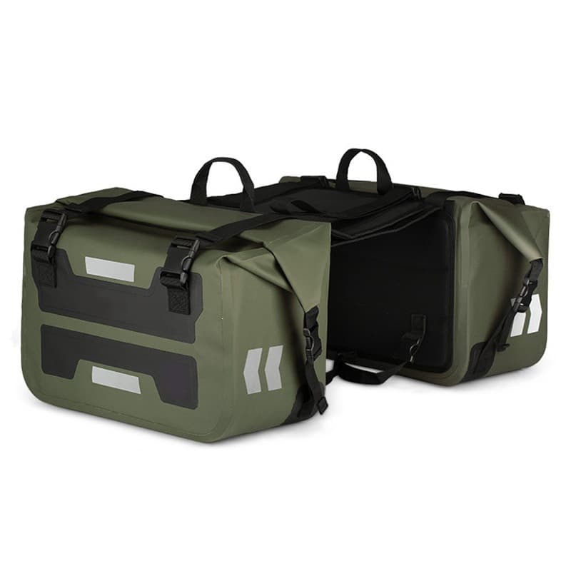Wanna Motorcycle Outdoor Long-Distance Riding Large-Capacity Side Pannier Waterproof Saddlebag Rear Seat Storage Bag