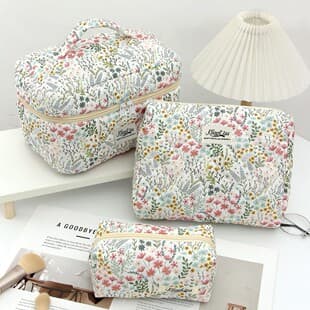 Cross-border Makeup Bag Women's Large Capacity New Cosmetic Storage Pouch Travel Portable Toiletry Bag Skincare Organizer Factory Direct