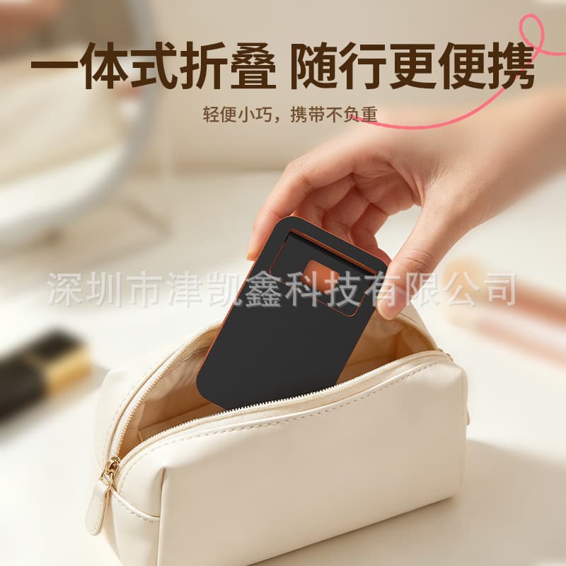 All-Metal Phone Stand 720° Rotatable Foldable Desktop Tablet Holder for Live Streaming and Video Watching