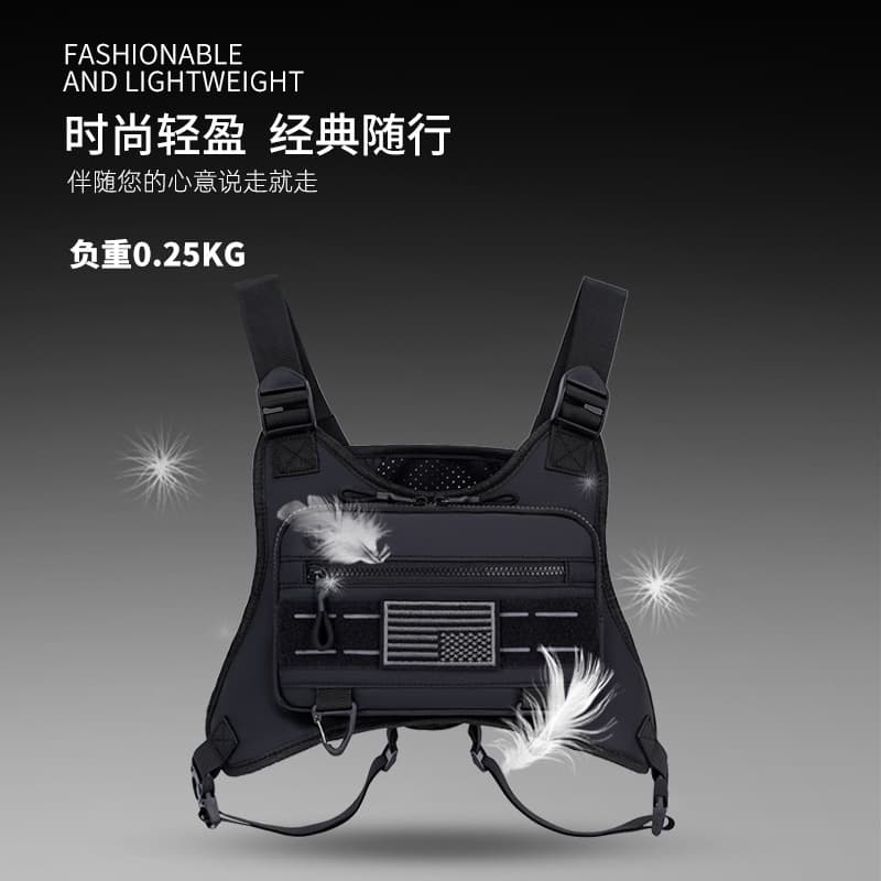 Cross-border new tactical vest, comfortable for riding, outdoor running vest bag, tactical vest bag, cross-border vest bag, new