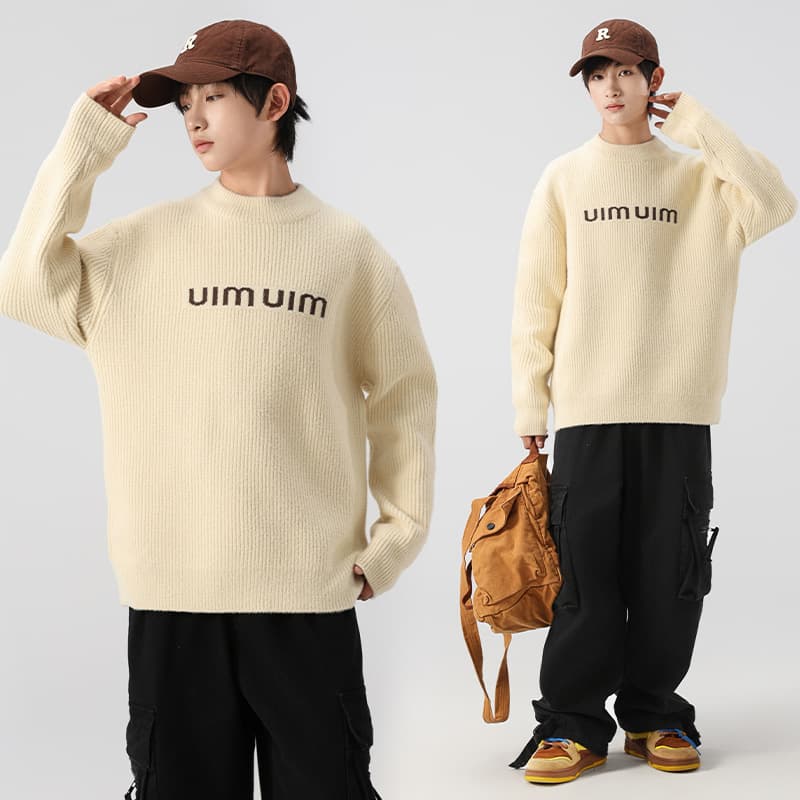 Plus Size Boys Sweater, Big Kids Large Size, Youth Plus Size Knitwear, Children's Wool Coat, Spring/Autumn/Winter